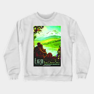 Earth Concept Art Crewneck Sweatshirt